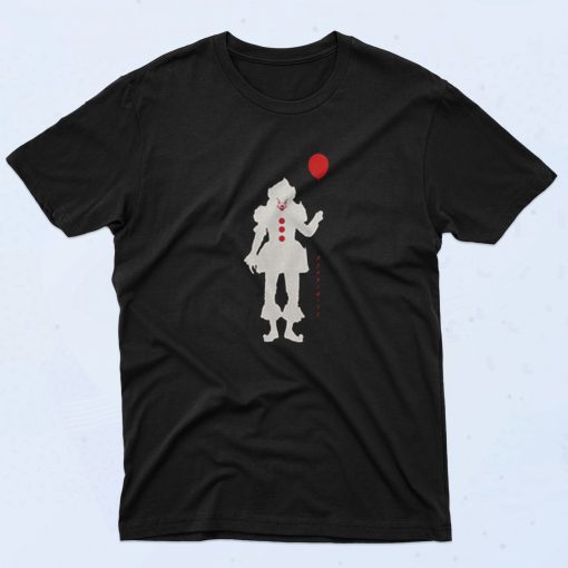 Pennywise With Balloon Halloween 90s T Shirt Style