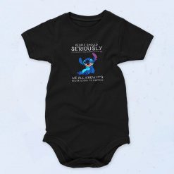 People Should Not Expecting Normal From Me Stitch Cute Baby Onesie