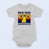 Pew Pew Madafakas Chicken Lover Baby Onesie