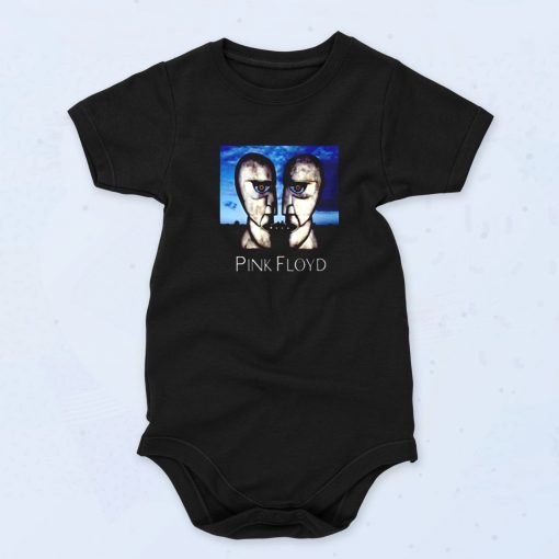 Pink Floyd Punk Rock Division Bell Heads Cute Baby Onesie