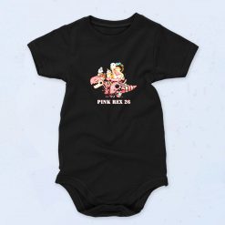 Pink Rex 26 Cute Baby Onesie