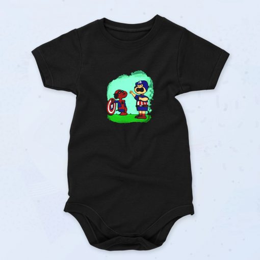 Pnutz Civil War Cute Baby Onesie