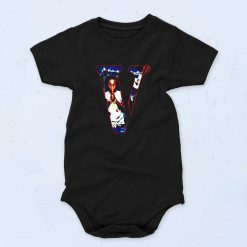 Pop Smoke The Stars Aimfor The Moon Cute Baby Onesie