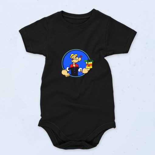 Popeye 1940 Cute Baby Onesie