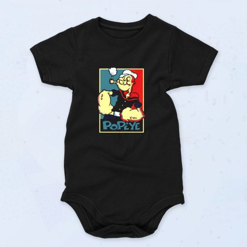 Popeye Cute Baby Onesie