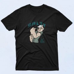 Popeye Salty Since 1929 90s T Shirt Style