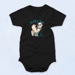 Popeye Salty Since 1929 Cute Baby Onesie