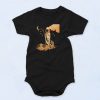 Pumpkin Ferryman Custom Halloween Baby Onesie