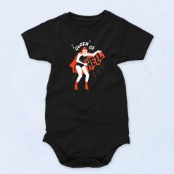 Queen of Hell Vintage Style Baby Onesie