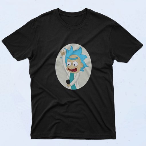 Rick And Morty Selfie Tiny Rick Girls 90s T Shirt Style