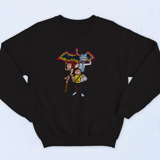 Rick And Morty Slt Dragon Squad 90s Sweatshirt Fashion