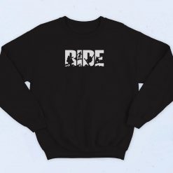 Ride Snowboard 90s Sweatshirt Fashion