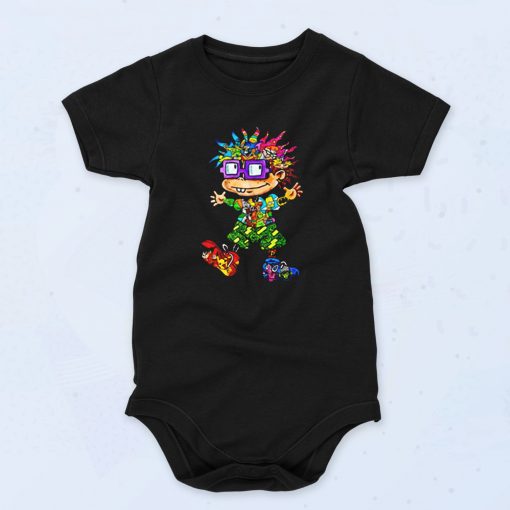 Rugrats Chuckie Finster All Cartoon Characters Cute Baby Onesie