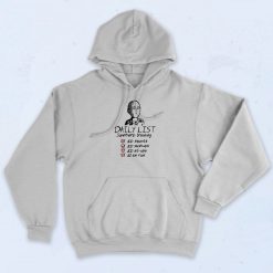 Saitama Daily List Superhero Training Hoodie