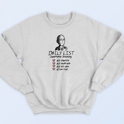 Saitama Daily List Sweatshirt