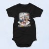 Scare Pulldog Happy Halloween Day Baby Onesie