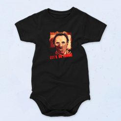 Silence Of The Lambs Lets Do Lunch Cute Baby Onesie