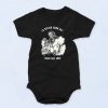 Sketchy Burn Out Than Fade Away Baby Onesie