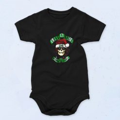 Skull Santa Guns N Roses Cute Baby Onesie