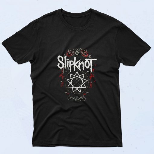 Slipknot Circle Degrees 90s T Shirt Style