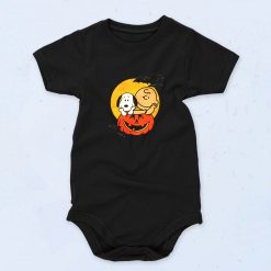 Snoopy Halloween Cartoon Parody Cute Baby Onesie