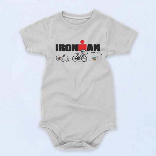 Snoopy Iron Man Character Peanuts Baby Onesie