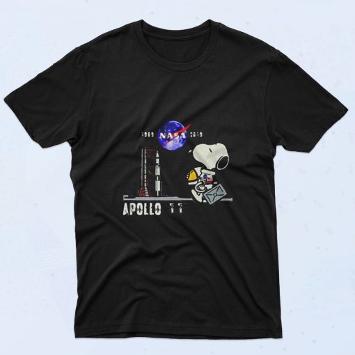 Snoopy Nasa 1969 2019 Apollo 11 90s T Shirt Style