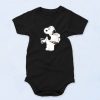 Snoopy X Brian Family Guy Mashup Custom Cute Baby Onesie