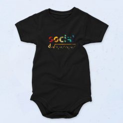 Social Distance Formula Math Cute Baby Onesie