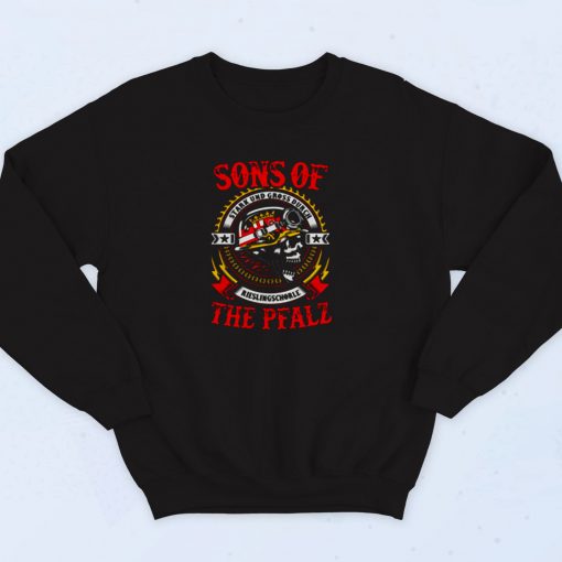 Sons Of Stark Und Gross Durch Rieslingschorle The Pfalz 90s Sweatshirt Fashion