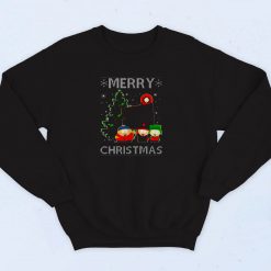 South Park Merry Christmas Knit 90s Sweatshirt Fashion