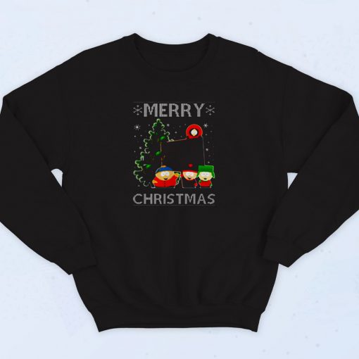 South Park Merry Christmas Knit 90s Sweatshirt Fashion