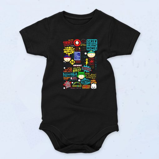 South Park Quotes Cute Baby Onesie