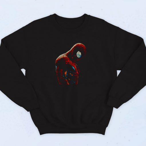 Spider Man 90s Sweatshirt Fashion