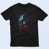 Star Wars The Mandalorian Helmet Scene Fill 90s T Shirt Style