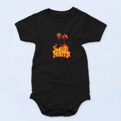 Steve Smash Smash Mounth Cute Baby Onesie