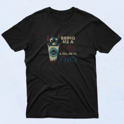 Stitch Bring Me Coffee Tell Me Pretty 90s T Shirt Style