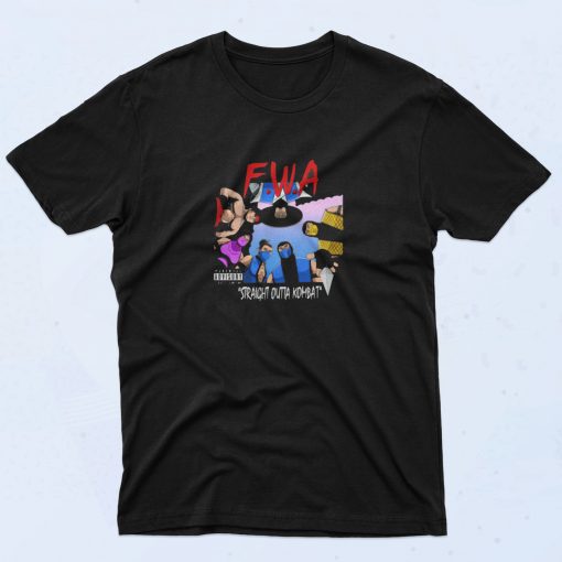 Straight Outta Mortal Kombat Vintage Gaming T Shirt