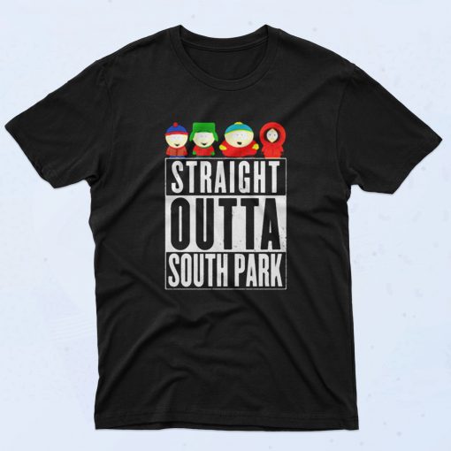 Straight Outta South Park 90s T Shirt Style