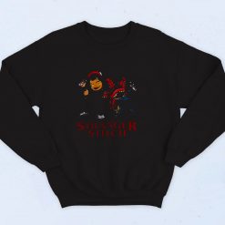 Stranger Things 3 Demogorgon Stranger Stitch 90s Sweatshirt Fashion