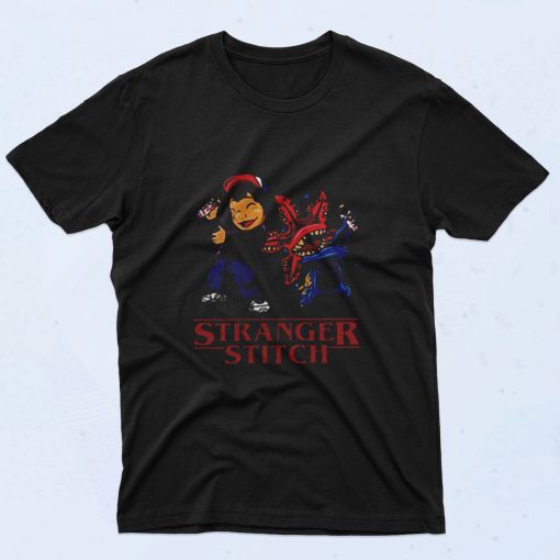 Stranger Things 3 Demogorgon Stranger Stitch 90s T Shirt Style