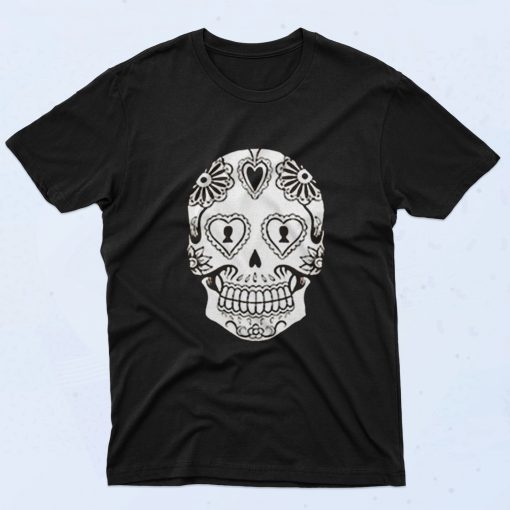 Sugar Skull Dolman Vintage 90s T Shirt Style