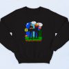 Super Asgard Bros 90s Sweatshirt Fashion