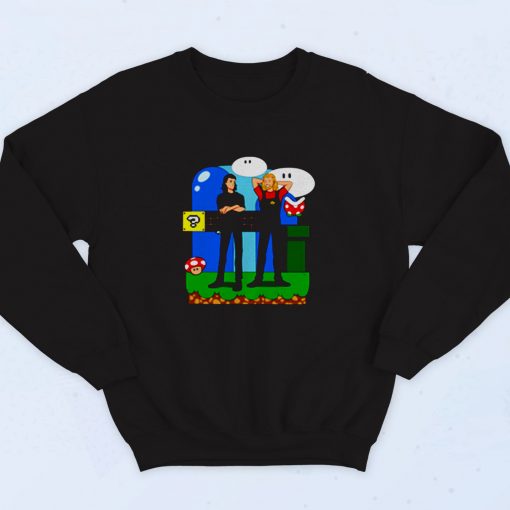 Super Asgard Bros 90s Sweatshirt Fashion