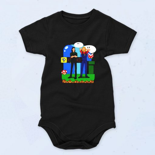 Super Asgard Bros Cute Baby Onesie