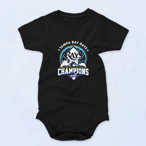 Tampa Bay Rays American League Champions Cute Baby Onesie