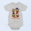 Teacher Owl Halloween Cartoon Baby Onesie