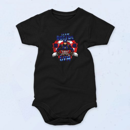 Team Rogers Gym Cute Baby Onesie