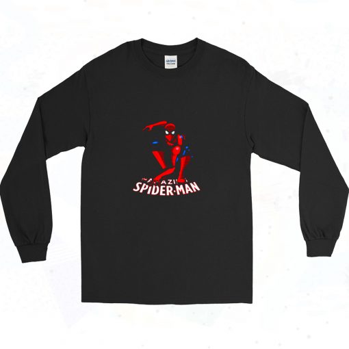 The Amazing Spiderman Long Sleeve Shirt Style