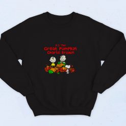 The Great Pumpkin Charlie Brown Funny 90s Sweatshirt Fashion